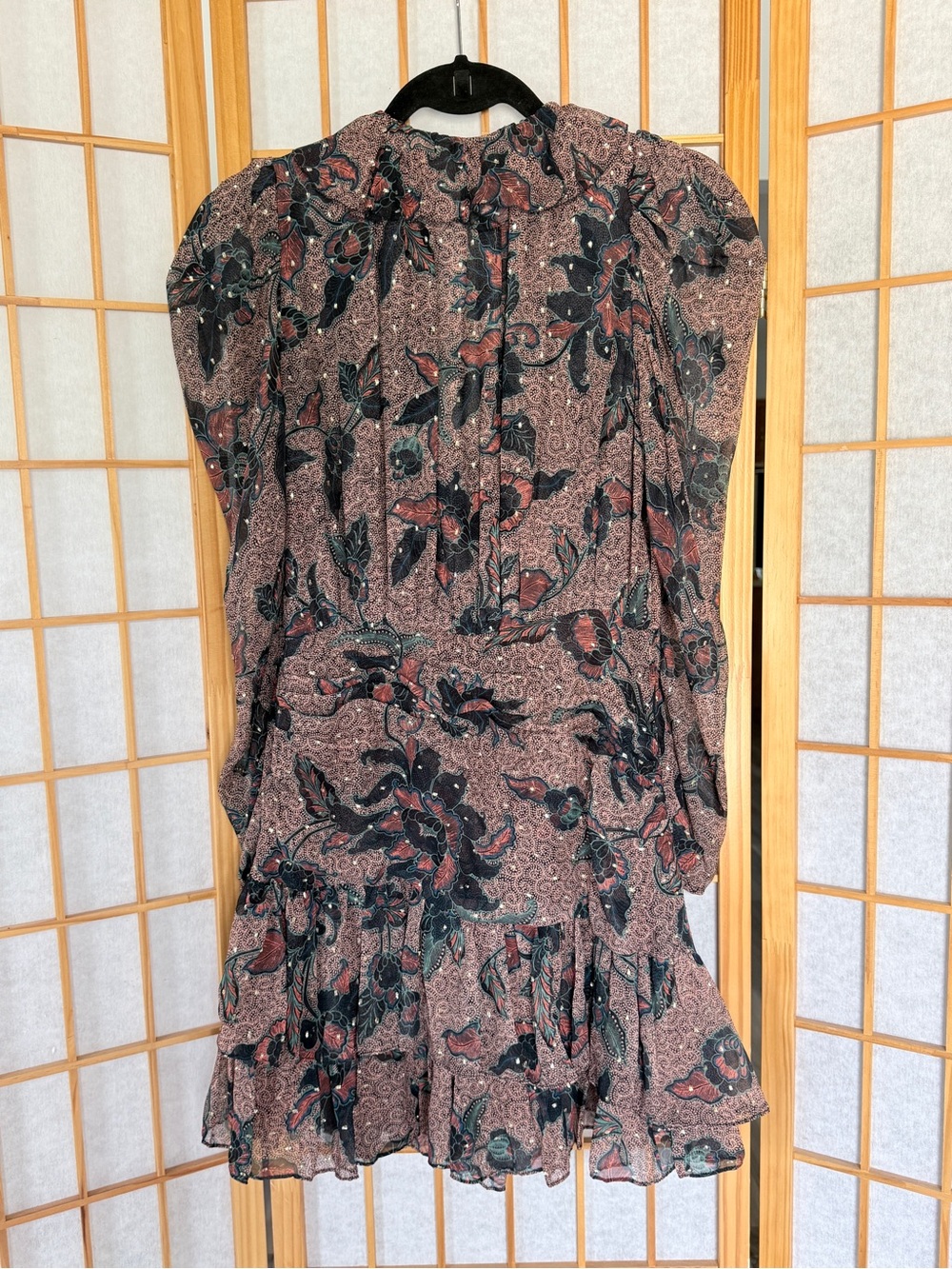 Ulla Johnson Cecily Silk Mini Dress Size 2 - Picture 3 of 6